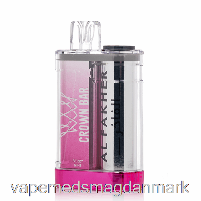 Vape Væske Al Fakher Crown Bar Crystal 9000 Engangs Bær Mynte